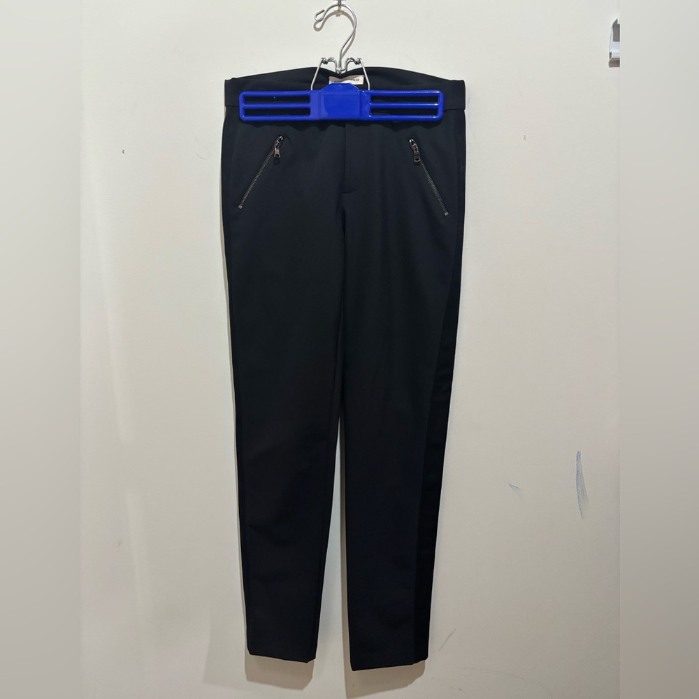 ✨NWT✨ Rebecca Taylor black Ava Tuxedo skinny pants, tailored size 2